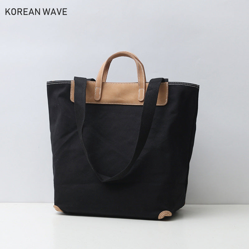 Women's & Men's & Portable Versatile Large Capacity Canvas Shoulder Bags