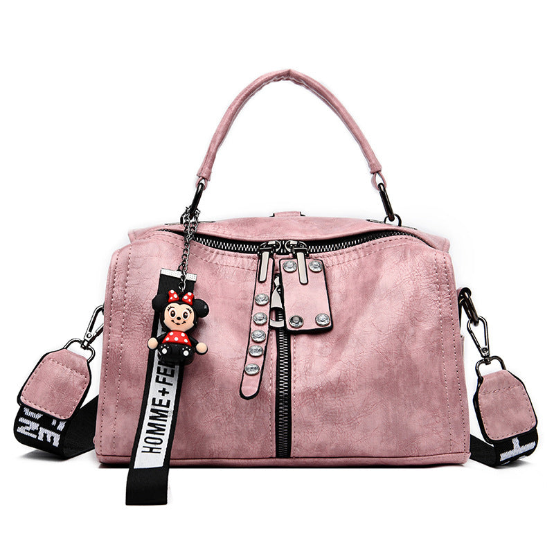 Women's Super Hot Live Broadcast Leather Light Backpacks