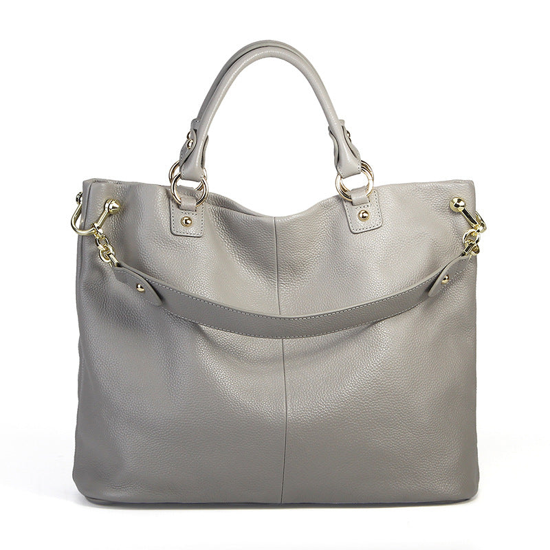 Women's Top Layer Cowhide Fashion Genuine Leather Shoulder Bags