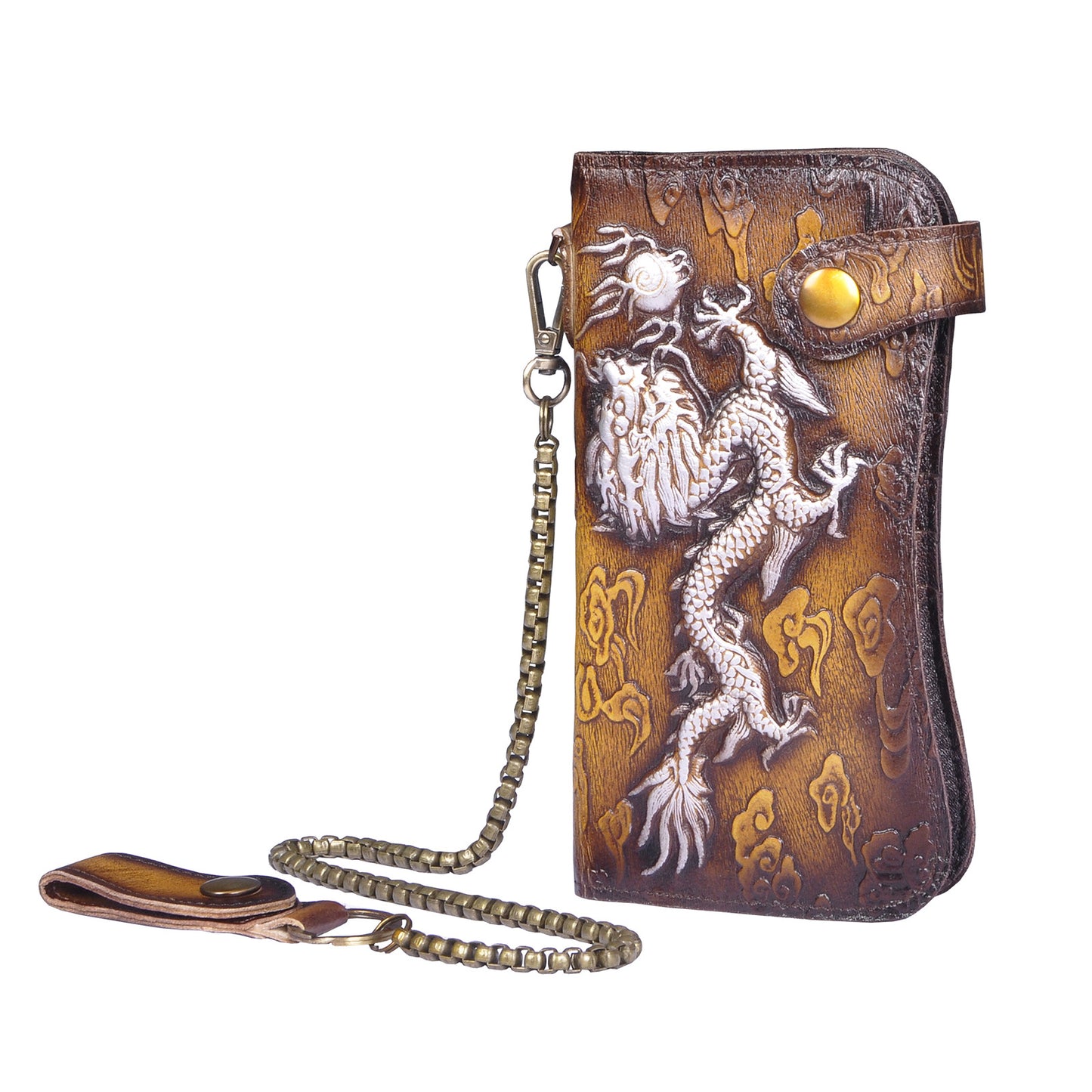 Men's Layer Vegetable Tanned Leather Cowhide Multiple Men's Wallets