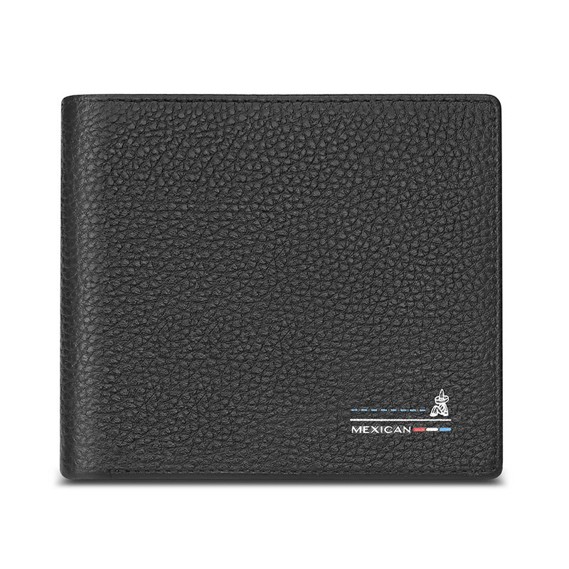 Men's Business Fashion Leisure Simple Genuine Leather Men's Wallets