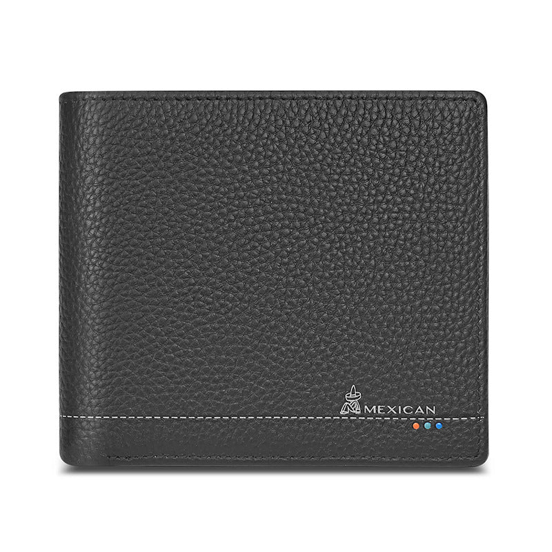 Men's Business Fashion Leisure Simple Genuine Leather Men's Wallets