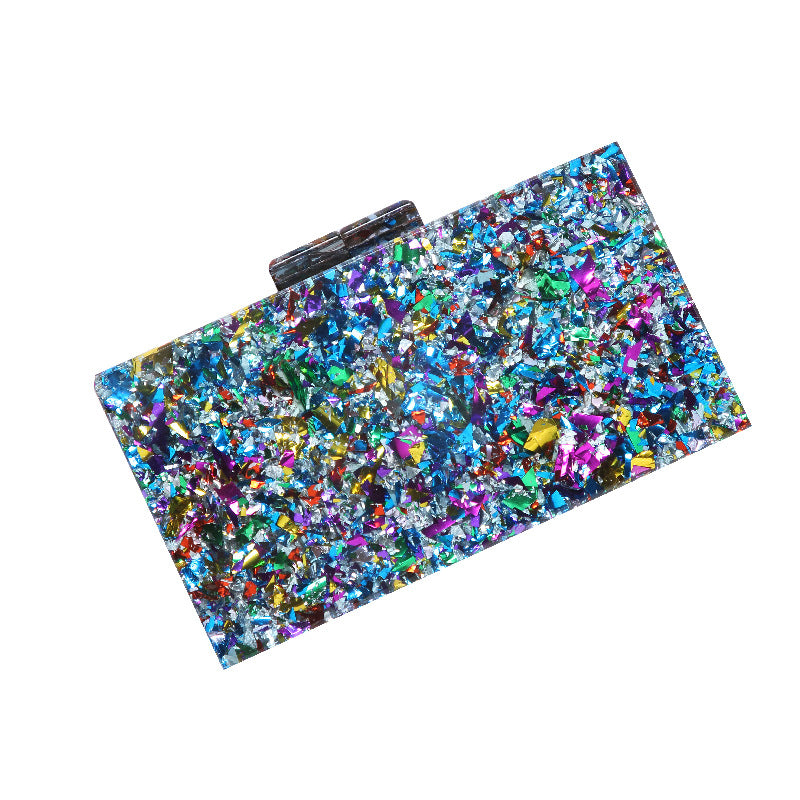 Sequins Pattern Acrylic Chain Fashion For Bags