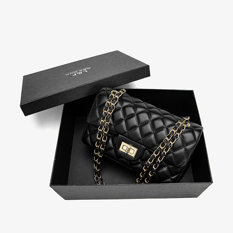 Women's Durable Chic Rhombus Chain Classic Shoulder Bags