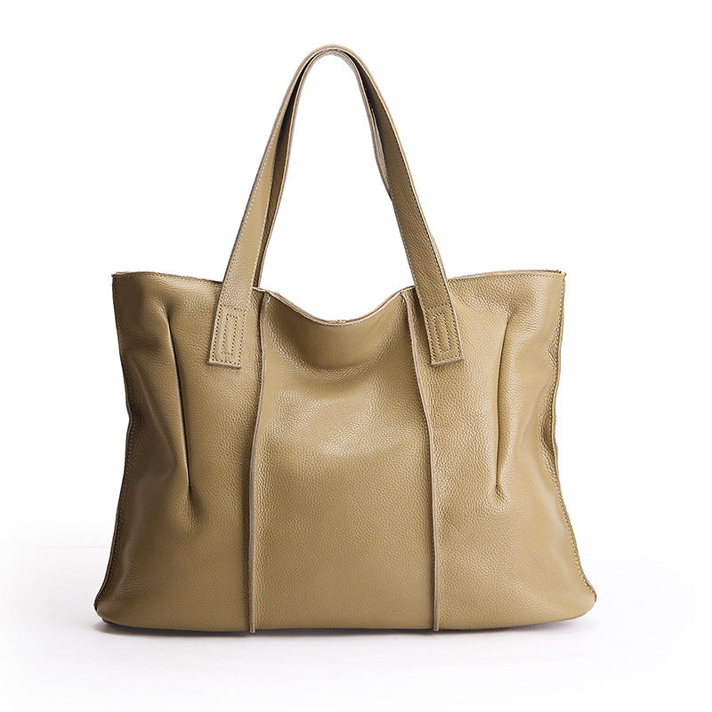 Women's First Layer Cowhide Fashion Genuine Leather Shoulder Bags