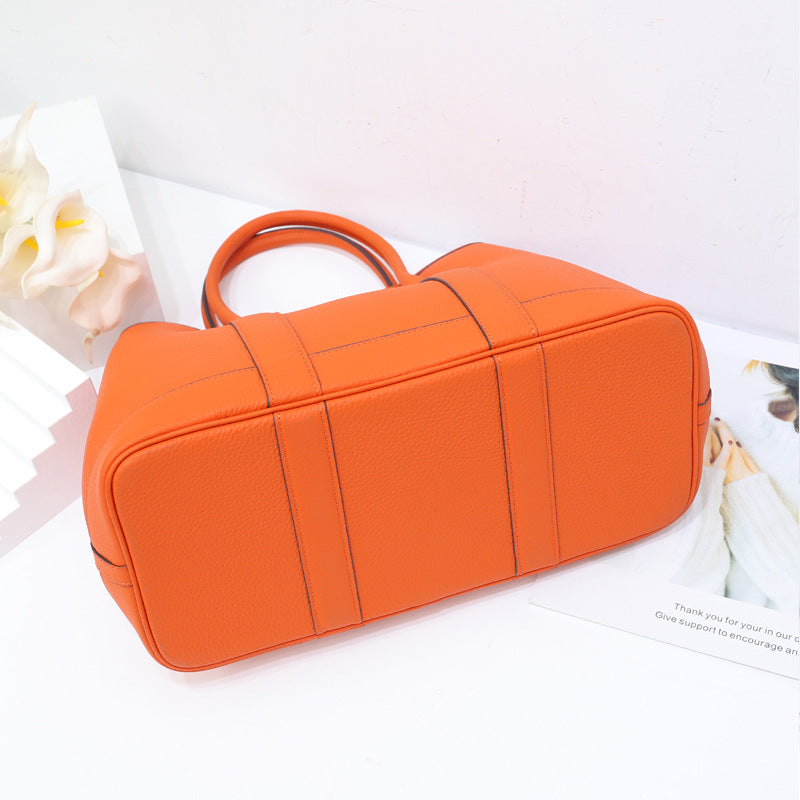 Women's Fashion Genuine Leather First Layer Cowhide Handbags