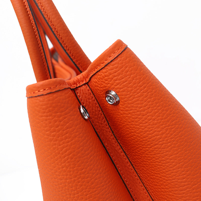 Women's Fashion Genuine Leather First Layer Cowhide Handbags
