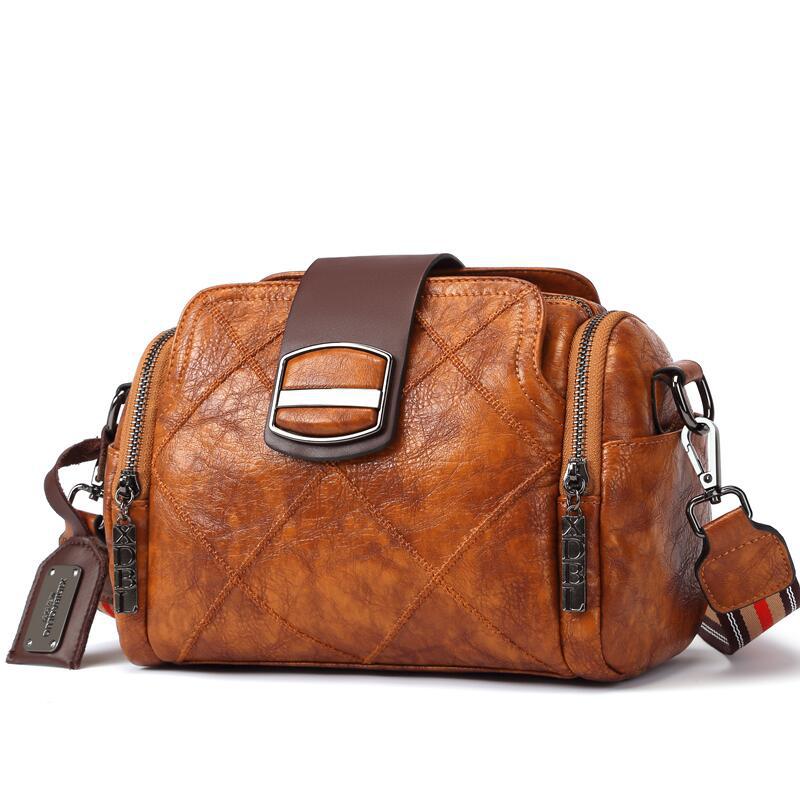 Women's Paul Summer Vintage Embroidered Rhombus Single Bags