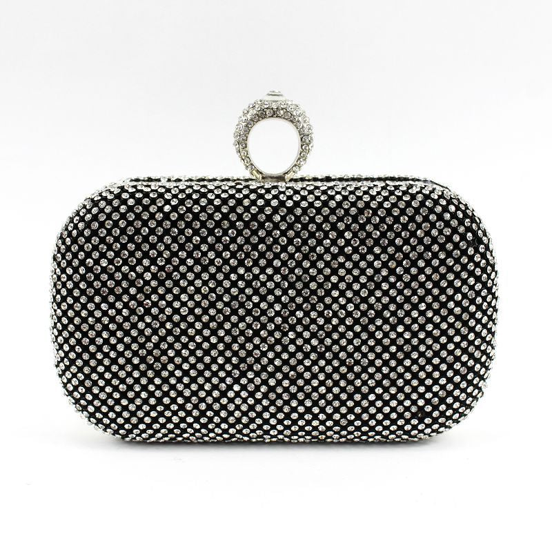 Women's Moon Full Diamond Dinner Banquet Party Evening Bags