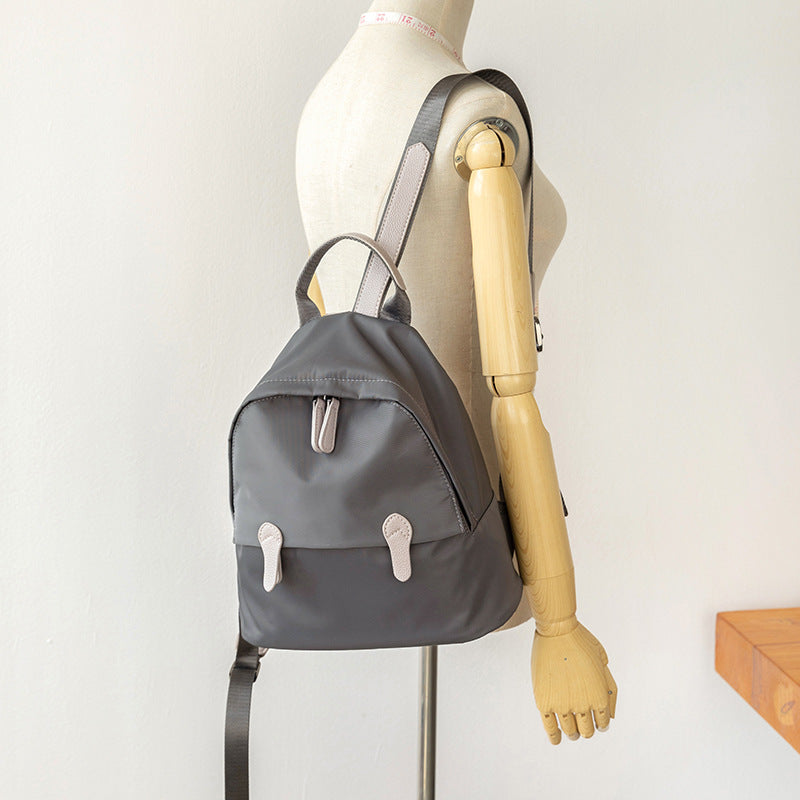Women's Oxford Cloth Korean Versatile Large Capacity Waterproof Backpacks
