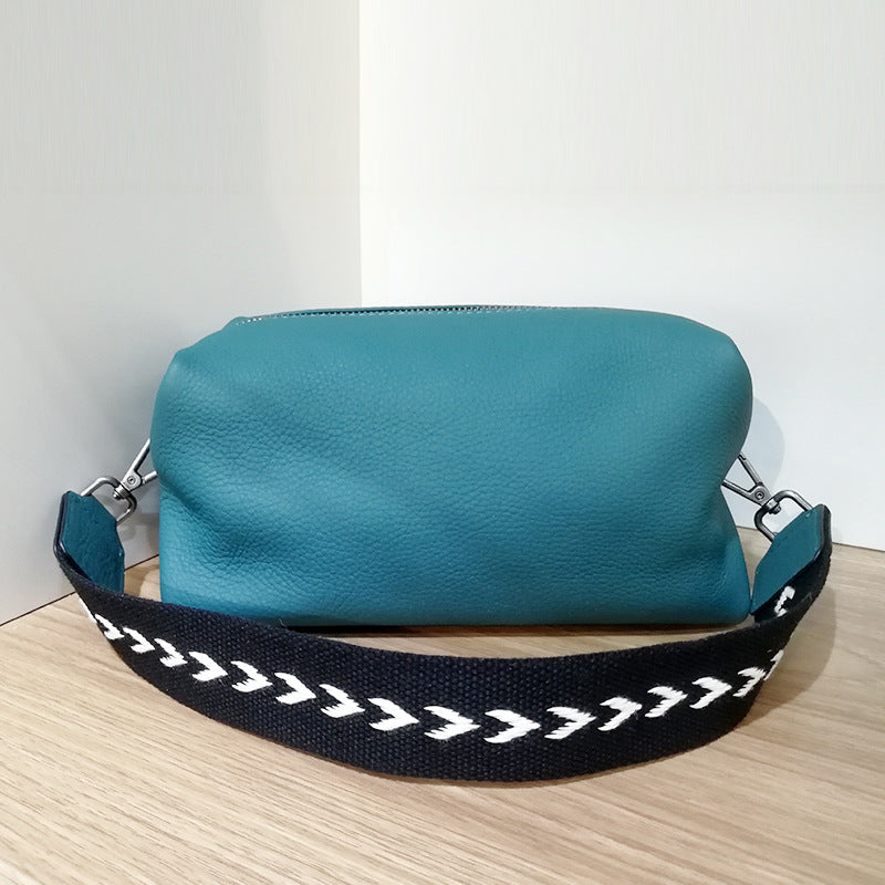 Women's Niche Genuine Leather First Layer Cowhide Crossbody Bags