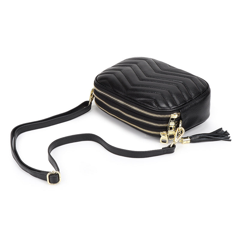 Women's Genuine Leather Large Capacity Top Layer Crossbody Bags