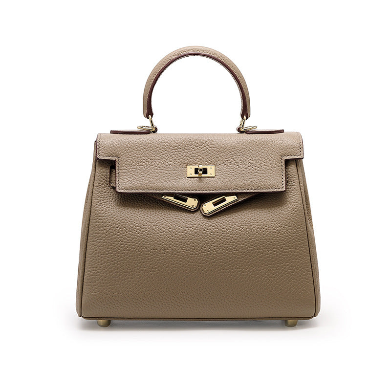 Genuine Leather High Quality Kelly Layer Cowhide High-grade Handbags