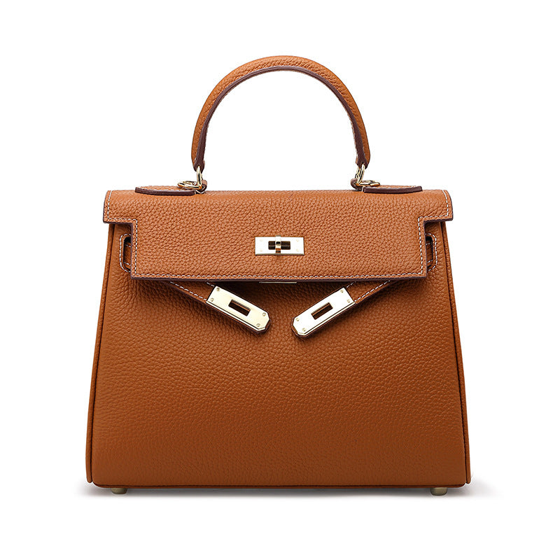 Genuine Leather High Quality Kelly Layer Cowhide High-grade Handbags