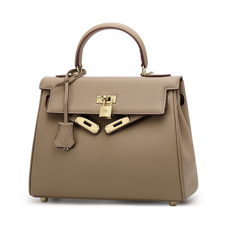 Genuine Leather High Quality Kelly Layer Cowhide High-grade Handbags