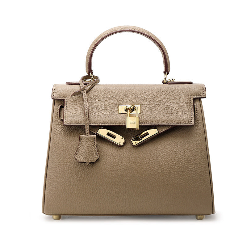 Genuine Leather High Quality Kelly Layer Cowhide High-grade Handbags