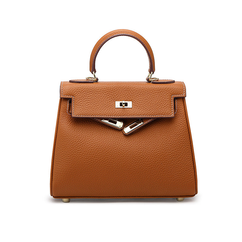 Genuine Leather High Quality Kelly Layer Cowhide High-grade Handbags