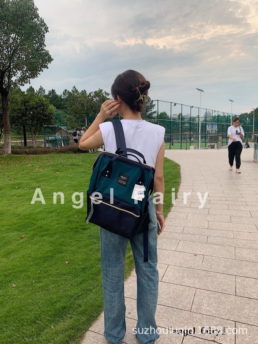 Women's Runaway Large Capacity Waterproof Canvas For Backpacks