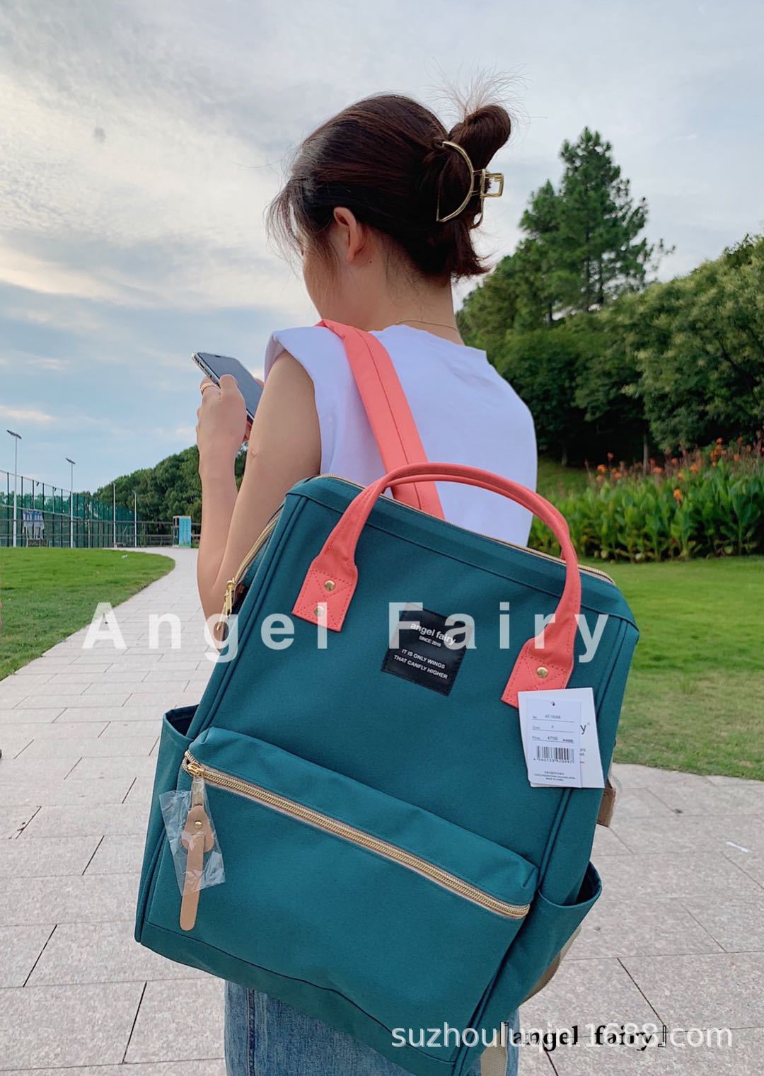 Women's Runaway Large Capacity Waterproof Canvas For Backpacks