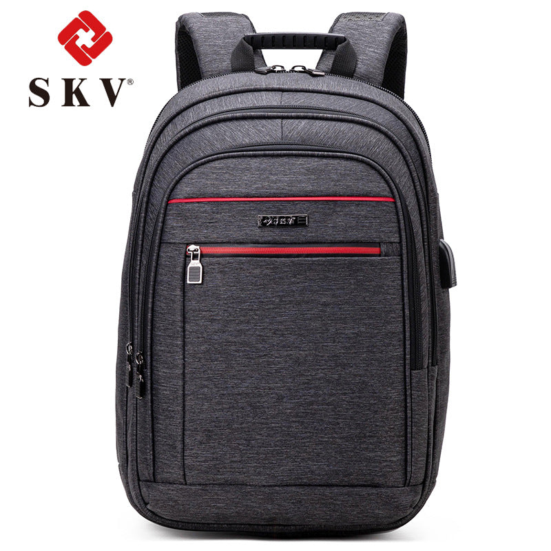 Men's Innovative Expansion Business Waterproof Computer Backpacks