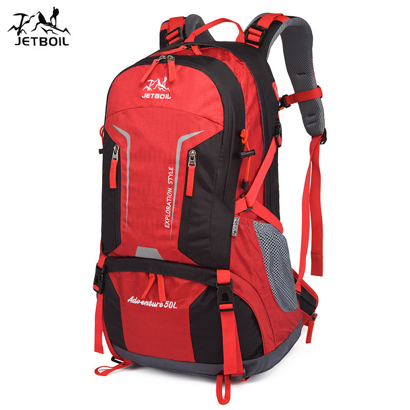 Women's & Men's & Bracket Large Capacity Hiking Camping Backpacks