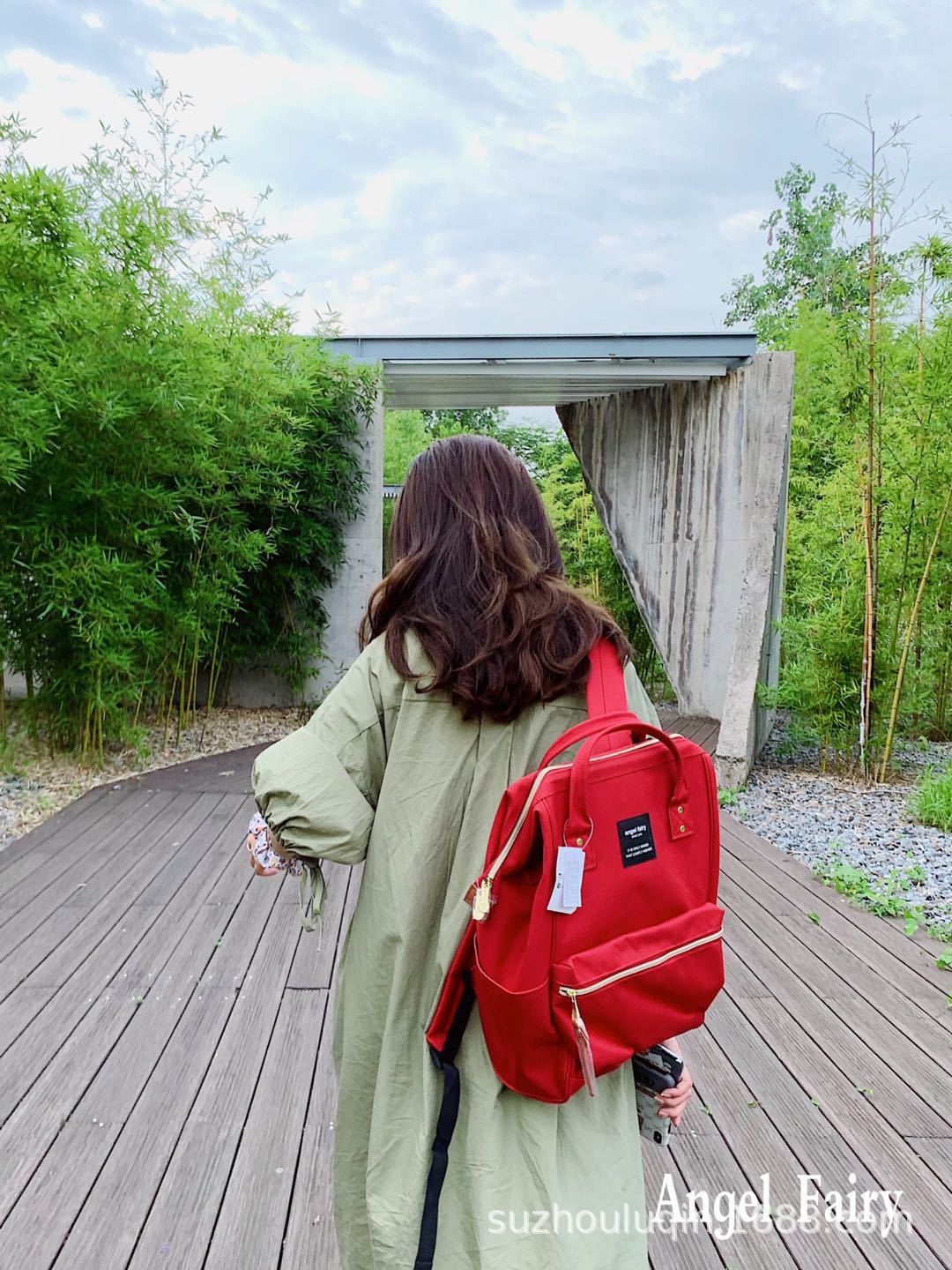 Women's Runaway Large Capacity Waterproof Canvas For Backpacks