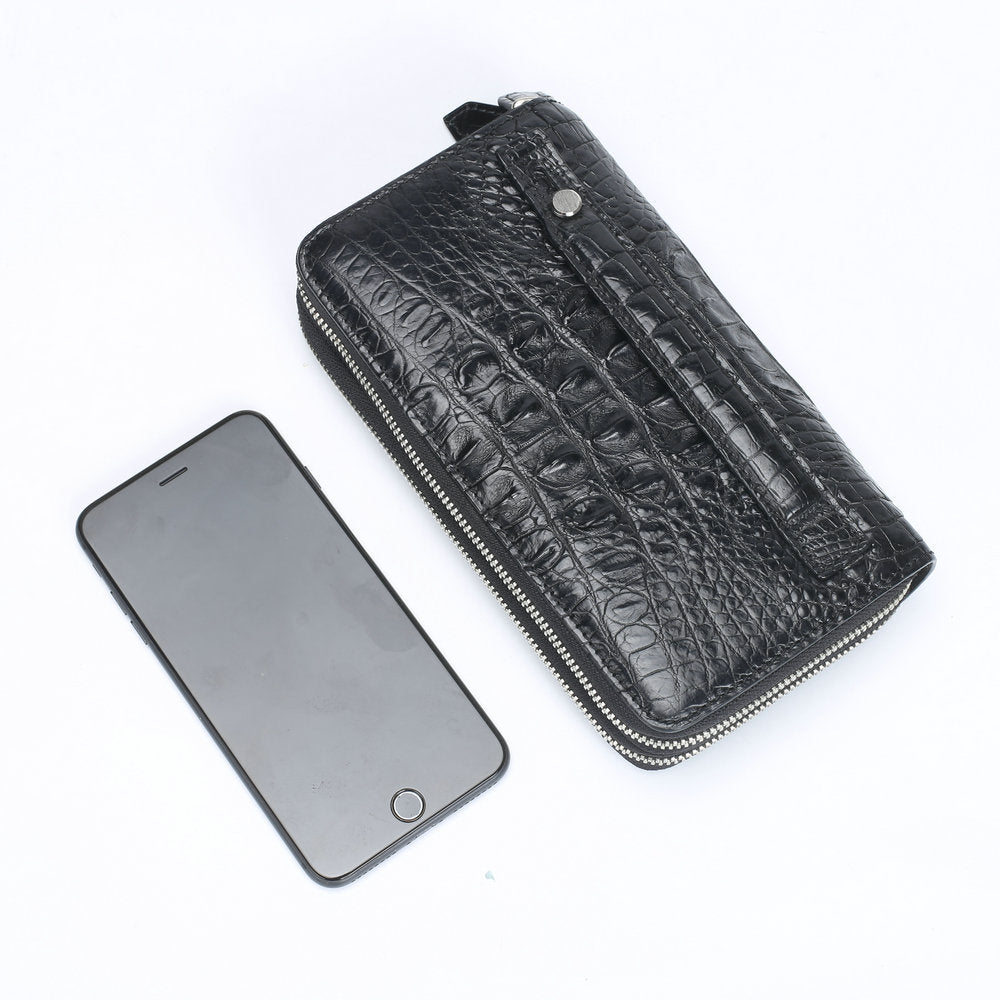 Men's Thailand Genuine Crocodile Leather Clutch Business Men's Handbags