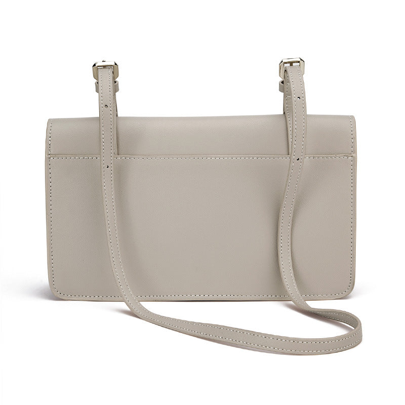 Women's Fashion Underarm Urban Simple Genuine Leather Bags