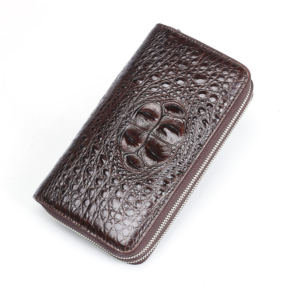 Men's Thailand Genuine Crocodile Leather Clutch Business Men's Handbags