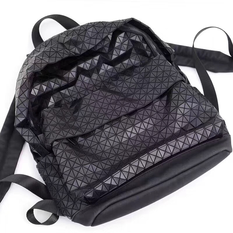 Classic Rhombus Computer Lightweight Large Capacity Backpacks