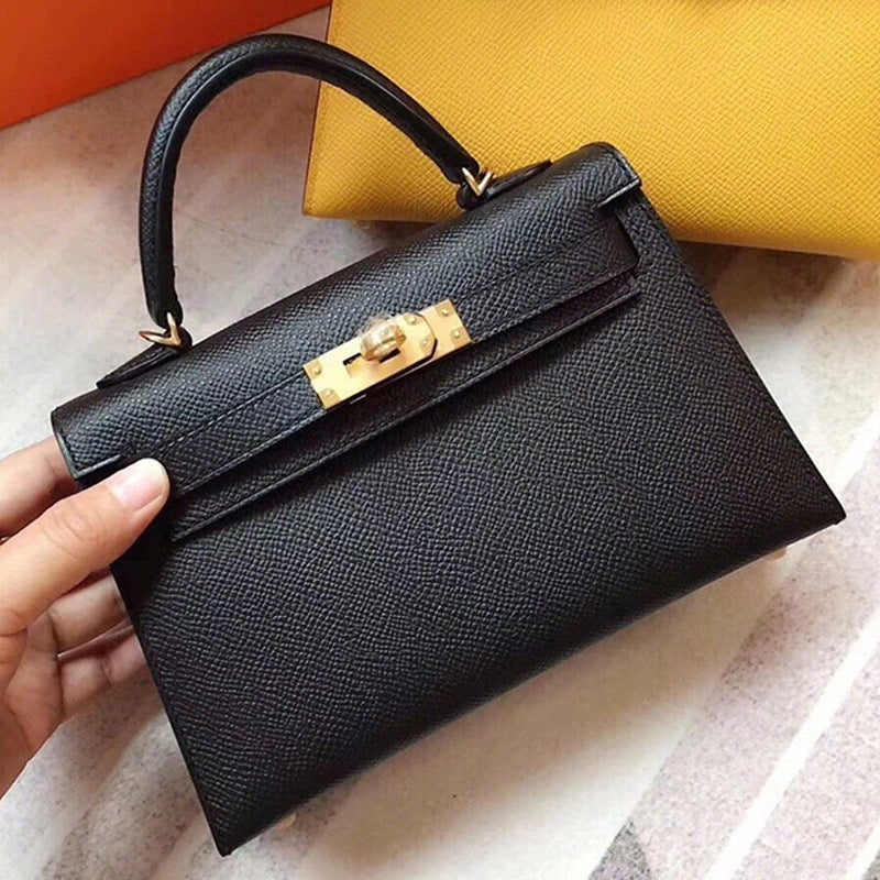 Cowhide Kelly Second Generation Trendy High Sense Genuine Bags