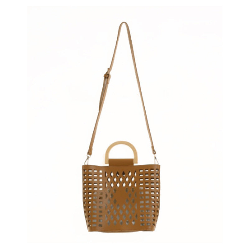 Elegant Fashion Simple Vintage Wood Mother Handbags