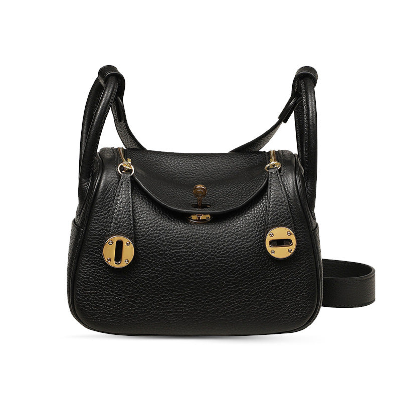 Mini Doctor Medical Box Light Luxury Lychee Pattern Crossbody Bags
