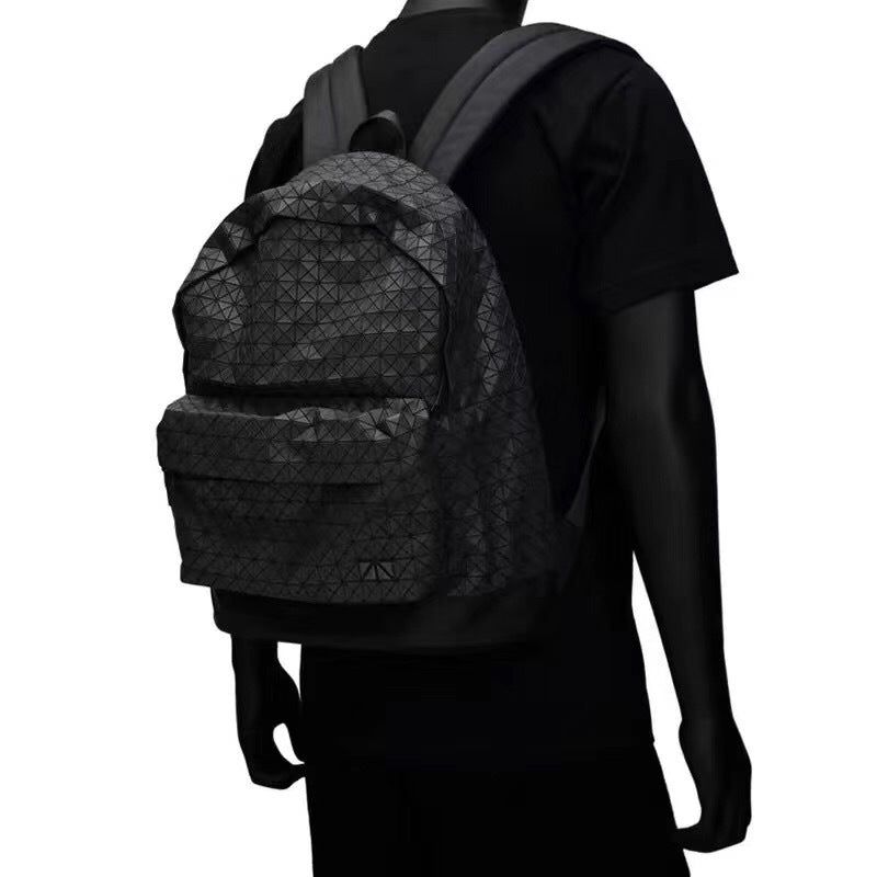 Classic Rhombus Computer Lightweight Large Capacity Backpacks