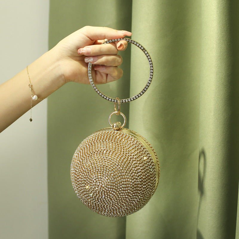 Women's Portable Diamond Ball Disco Dancing Dinner Evening Bags