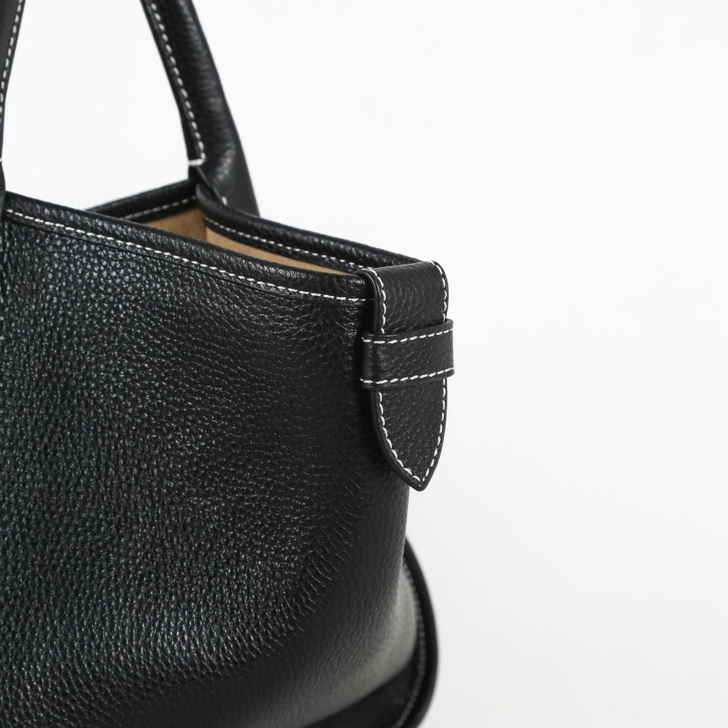 Women's First Layer Cowhide Portable Trapeze Handbags