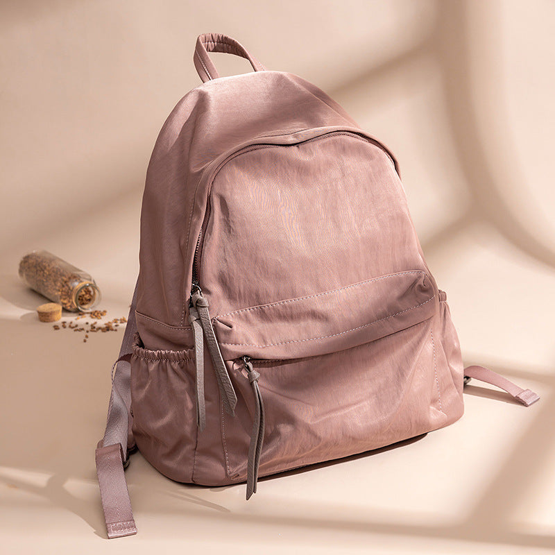 Women's Cloth Korean Style Versatile Fashion Large Backpacks