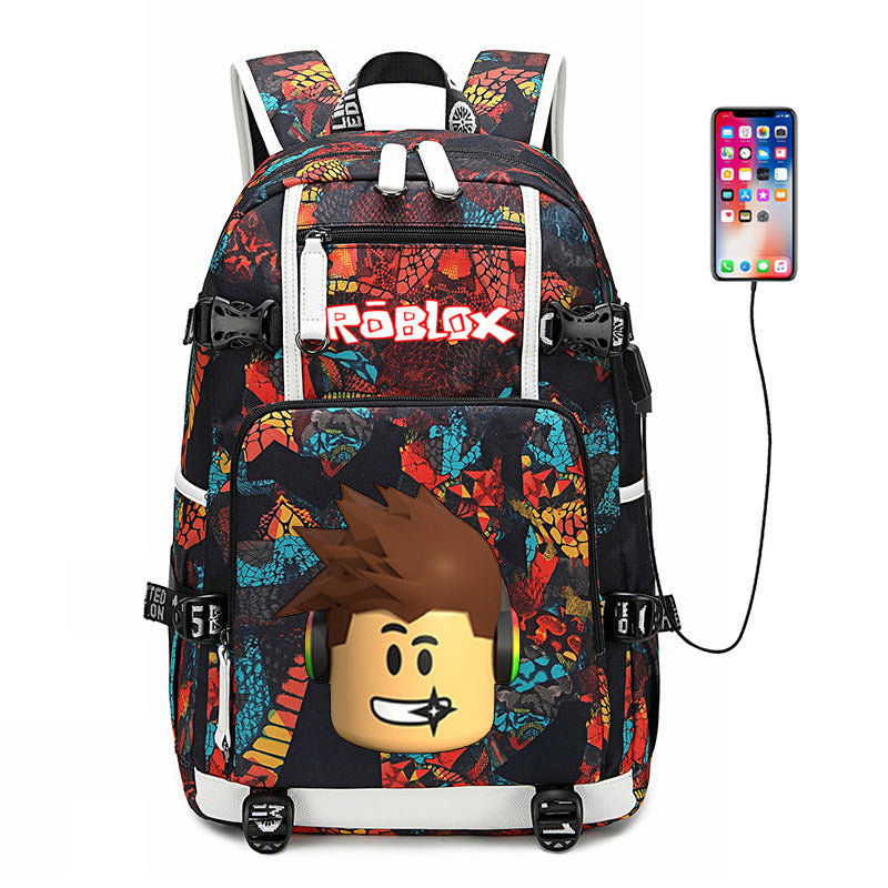 Durable Game Social Network Peripheral Computer Backpacks