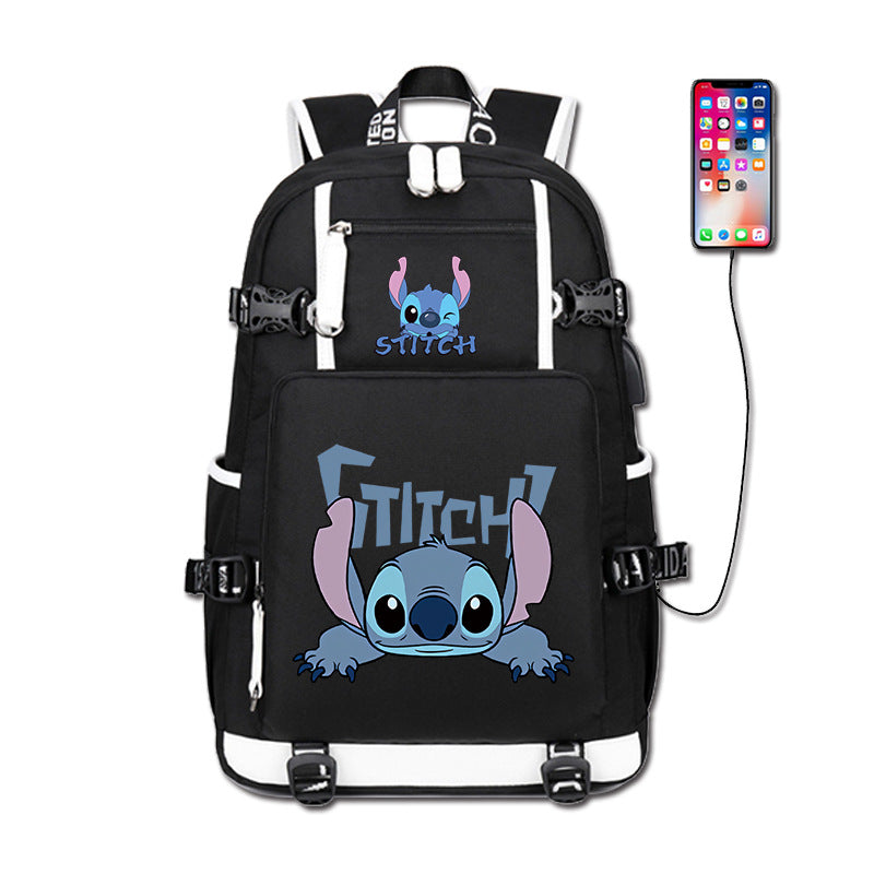 Joint Name Stitch Peripheral Star Anime Backpacks
