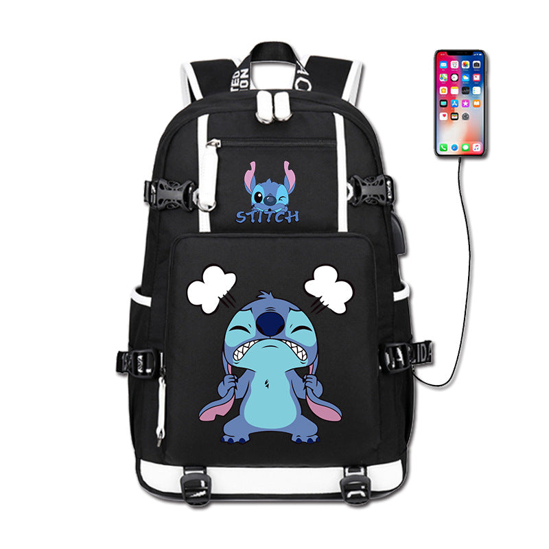 Joint Name Stitch Peripheral Star Anime Backpacks
