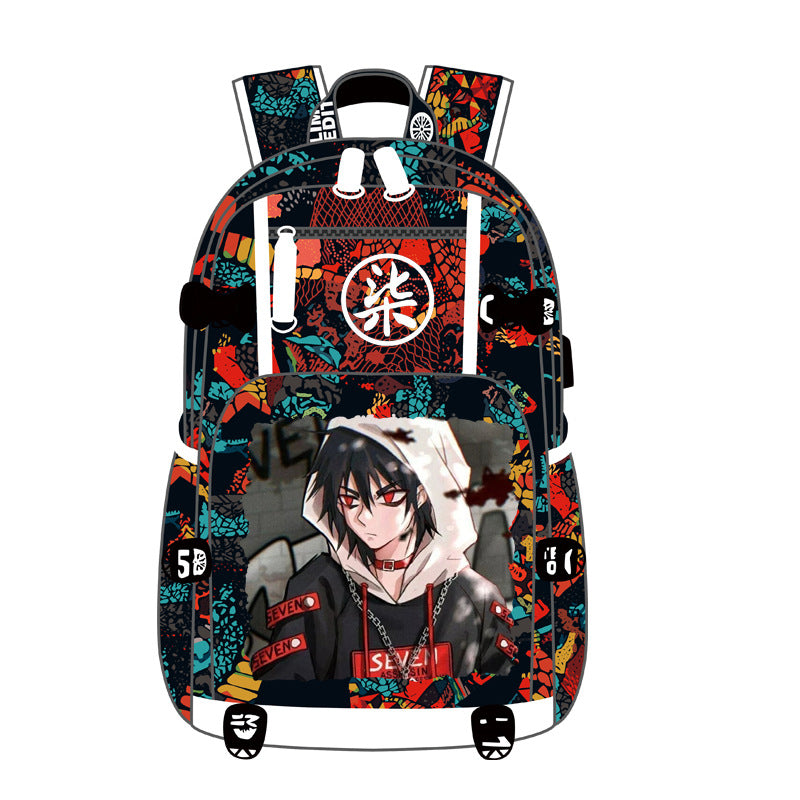Mei Thirteen Anime Peripheral Male Female Backpacks