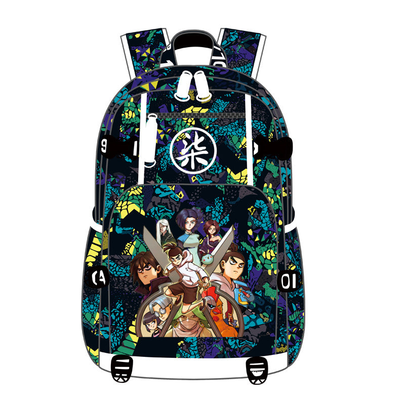 Mei Thirteen Anime Peripheral Male Female Backpacks
