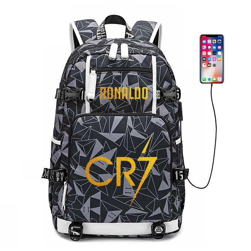Massey Football Training Luminous Large Capacity Backpacks