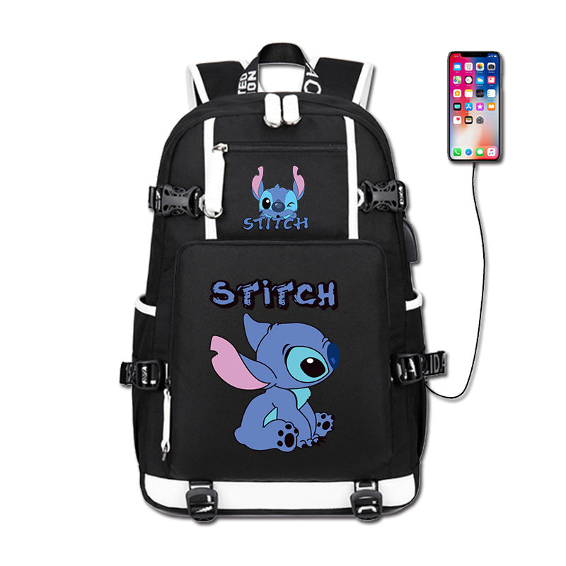 Joint Name Stitch Peripheral Star Anime Backpacks