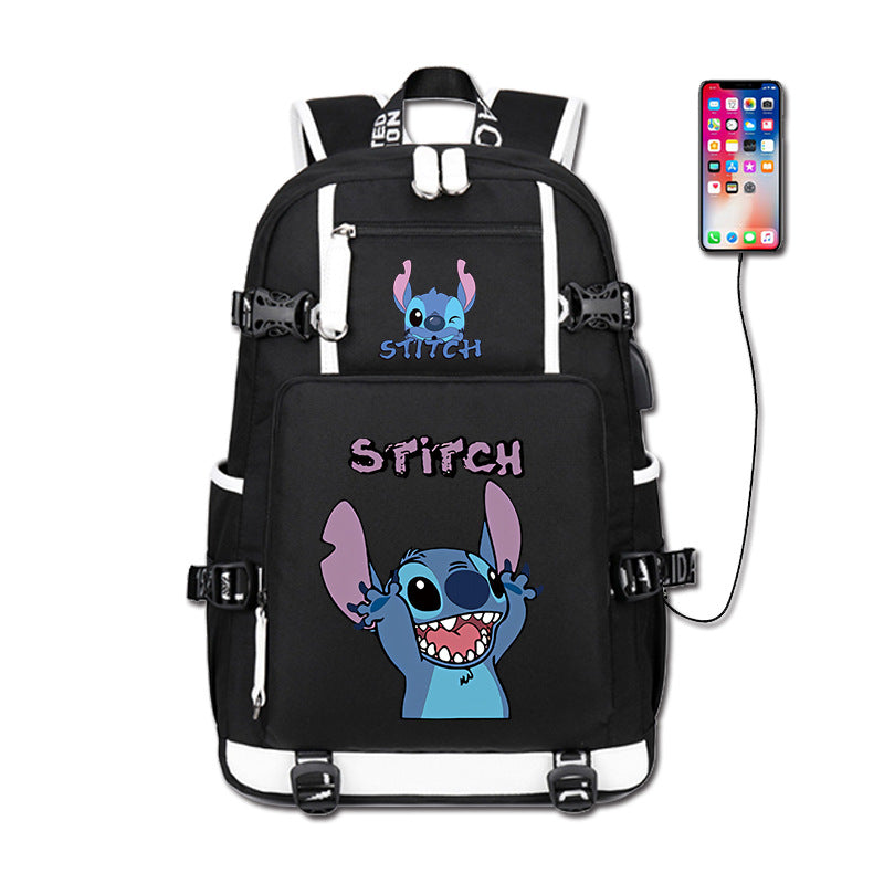Joint Name Stitch Peripheral Star Anime Backpacks