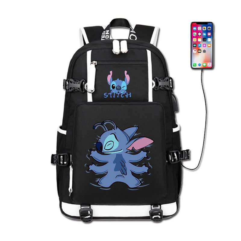 Joint Name Stitch Peripheral Star Anime Backpacks