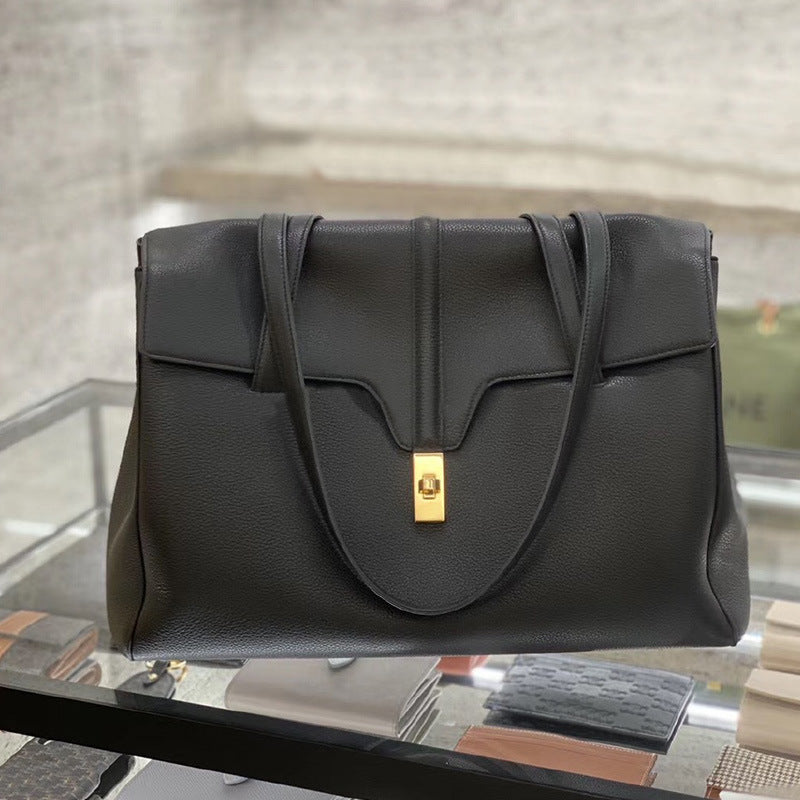 Women's Cow Leather Big Portable Underarm Shoulder Bags