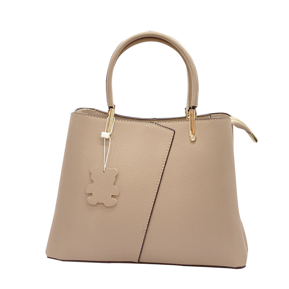 Women's Genuine Leather Fashion Korean Style Diamond Handbags