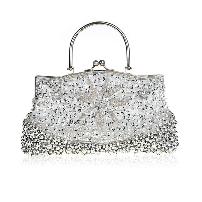 Retro Beaded Sequin Handmade Elegant Practical Evening Bags