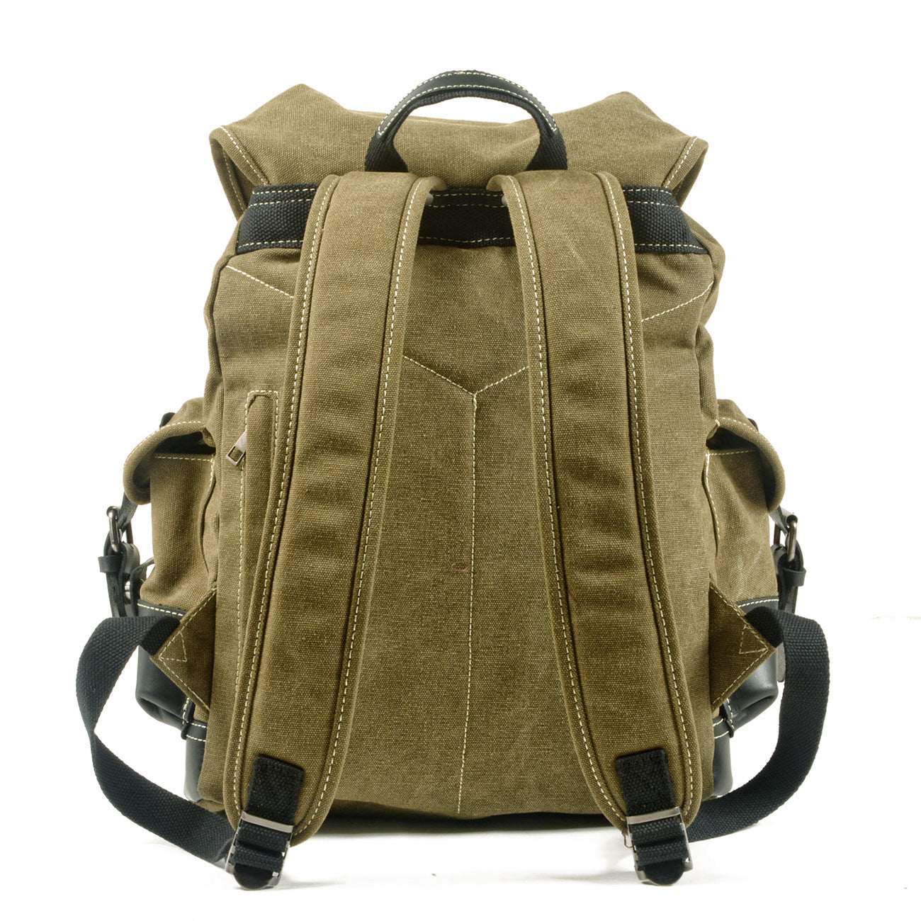 Women's & Men's British Retro Waterproof Canvas Traveling Leisure Bags
